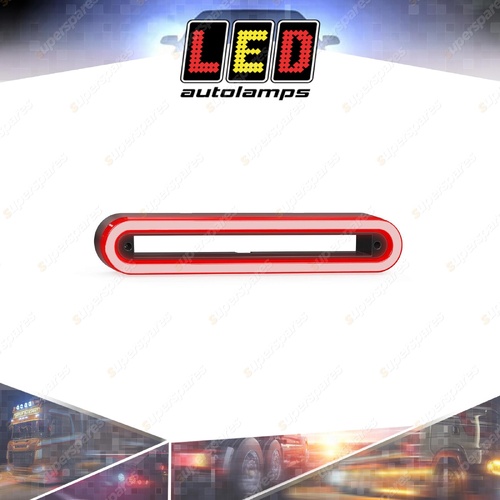 LED Autolamps Tail Lamp Housing to Suit 235 Series Lamps Red Lens Single Bulk