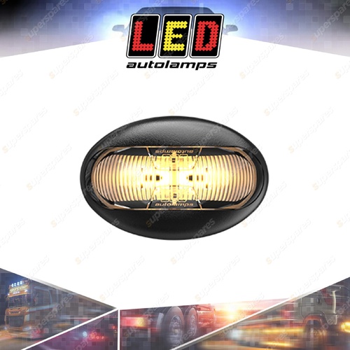LED Autolamps Side Direction Indicator Light With Clear Lens Blister Single