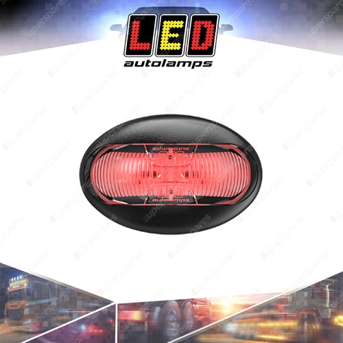 LED Autolamps Rear End Marker Light Bare Wire 40cm Cable 2 LED Lamp Blister