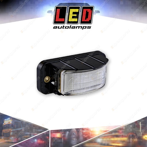 LED Autolamps 95 Series Licence Plate Light 95mm x 40mm x 43mm Single Bulk