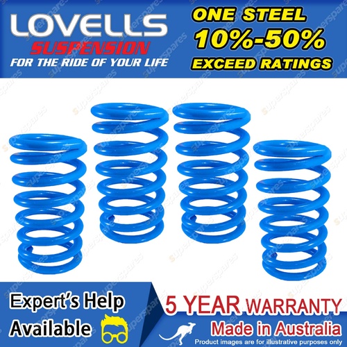 Front + Rear Raised Heavy Duty Coil Spring for Ford Maverick LWB Wagon 88-94 4WD