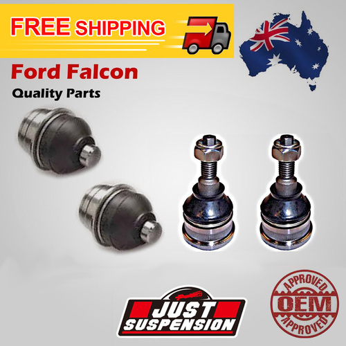4 Lower Upper Ball Joint Front for Ford Falcon Fairlane Fairmont AU BA BF 98-07