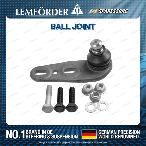 1 Lemforder Front Lower RH Ball Joint for Audi 80 89 89Q 8A B3 893 894 8A2 86-On