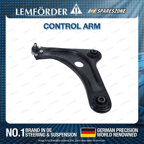 1x Lemforder Front Lower LH Control Arm / Trailing Arm for Citroen C2 JM 03-10