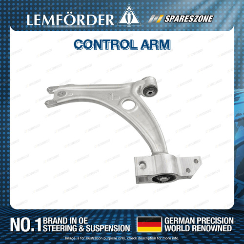 1x Lemforder Front Control Arm / Trailing Arm for Volkswagen Passat B7 362 365