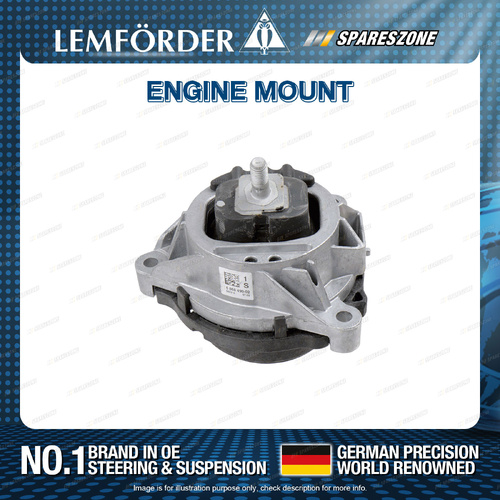 1x Lemforder RH Engine Mount for BMW X3 F25 X4 F26 xDrive 20 d 2010-2018