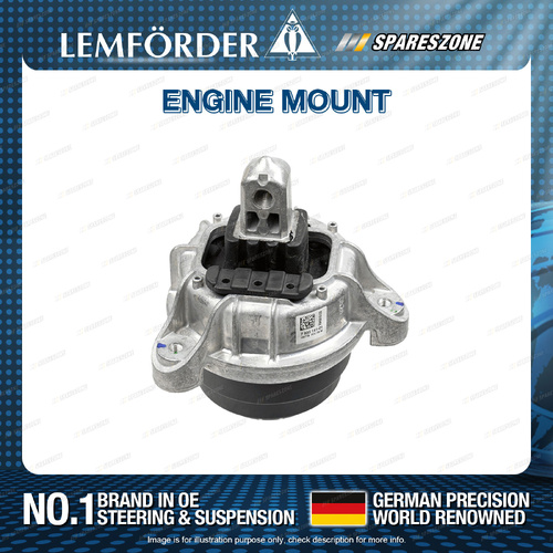 1x Lemforder LH Engine Mount for BMW 5 Series F10 F11 520 d 550 i M5 2010-2016