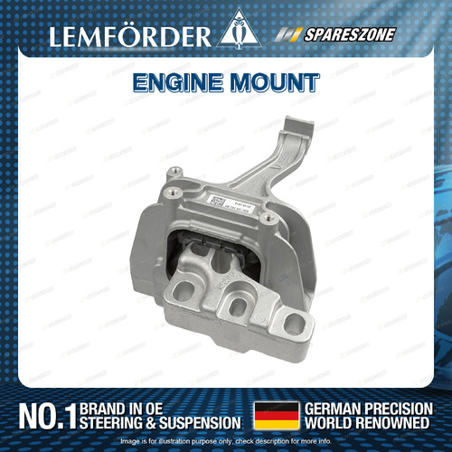 1x Lemforder RH Engine Mount for Audi A3 8V1 8V7 8VA 8VE 8VF 8VK 2012-2020