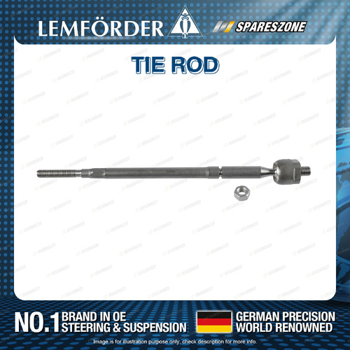 1x Lemforder Front Inner Tie Rod for Smart Fortwo 451 52kw 62kw 01/2007 - On