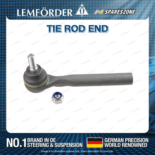 1x Lemforder Front Tie Rod End for Fiat Punto 188 1.4 63kw 08/2007 - 06/2010