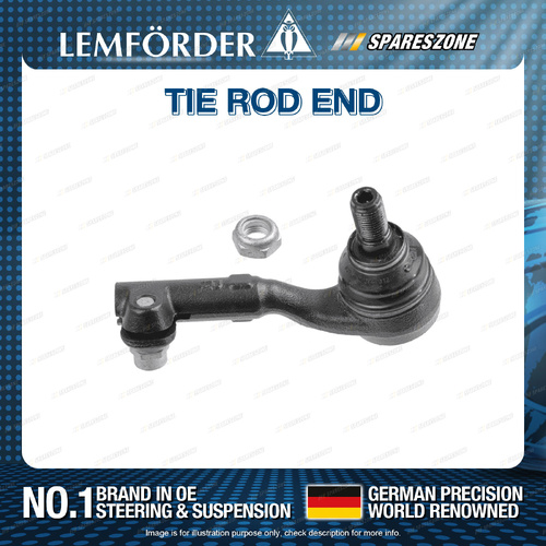 1x Lemforder Front Outer RH Tie Rod End for BMW 3 Series E92 X1 E84 2009-2015