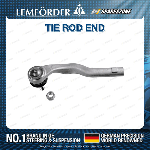 1x Lemforder Front LH Tie Rod End for Mercedes Benz CLS 218 E-Class 212 Electric
