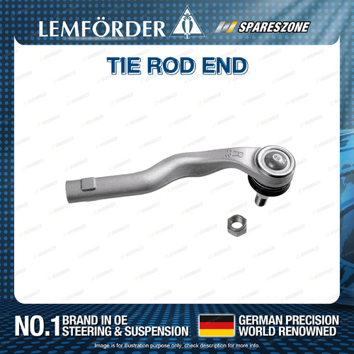 1x Lemforder Front RH Tie Rod End for Mercedes Benz CLS 218 E-Class 212 Electric