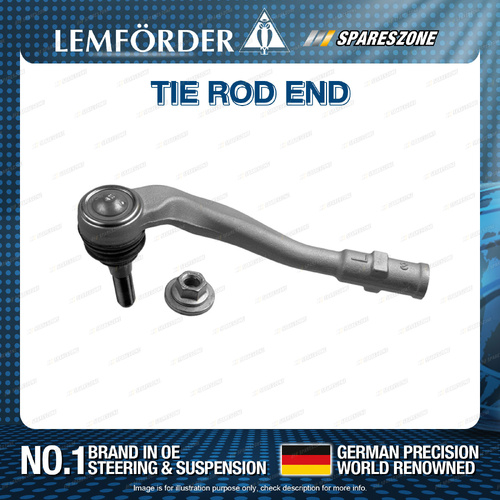 1x Lemforder Front LH Tie Rod End for Audi A8 D4 4H2 4H8 4HC 4HL 3.0 4.2 09-18