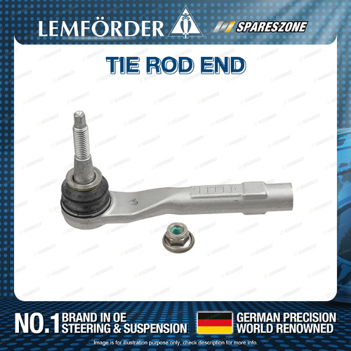 1x Lemforder Front Tie Rod End for Alfa Romeo Stelvio 949 2.0 2.2 2.9 2016 - On