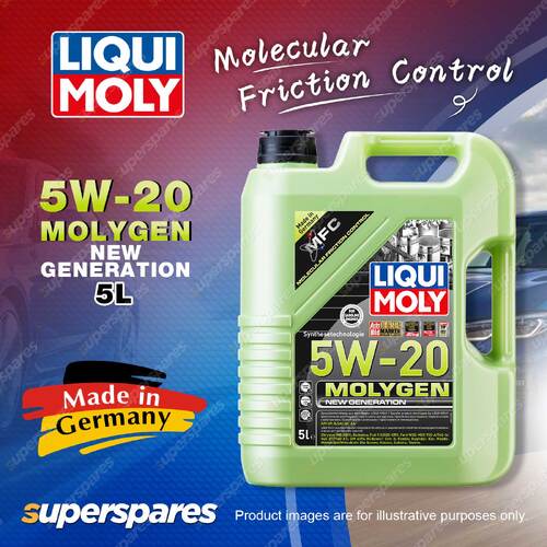 Liqui Moly Molygen New Generation Molecular Friction Control 5W-20 Engine Oil 5L