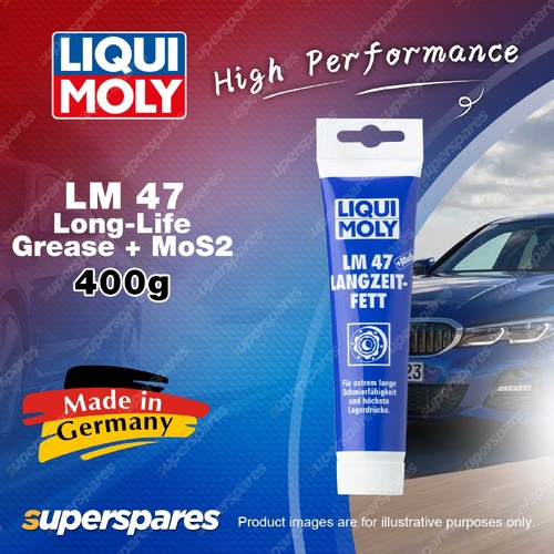 1 x Liqui Moly LM 47 Long-Life Grease + MoS2 400g High-Grade Lube