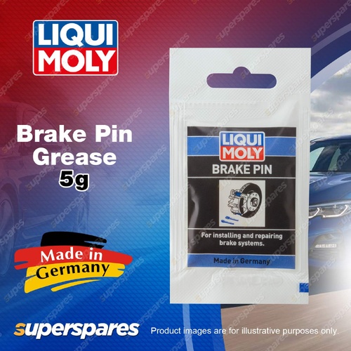 1 x Liqui Moly Brake Pin Grease 5g for Assembly & Repair of Brake Systems