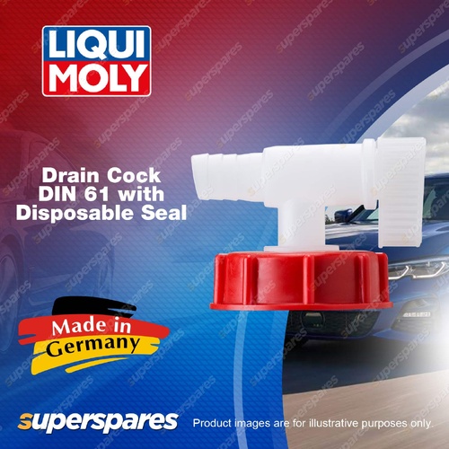 Liqui Moly Drain Cock with Ventilation & DIN 61 Thread & Disposable Seal