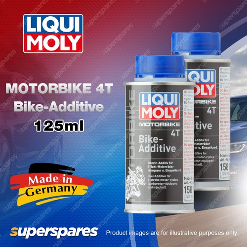 2 x Liqui Moly Motorbike 4T Fuel System Cleaner Bike-Additive 125ml