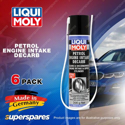 6 x Liqui Moly Petrol Engine Intake Decarb Special Active Solvent 400ml