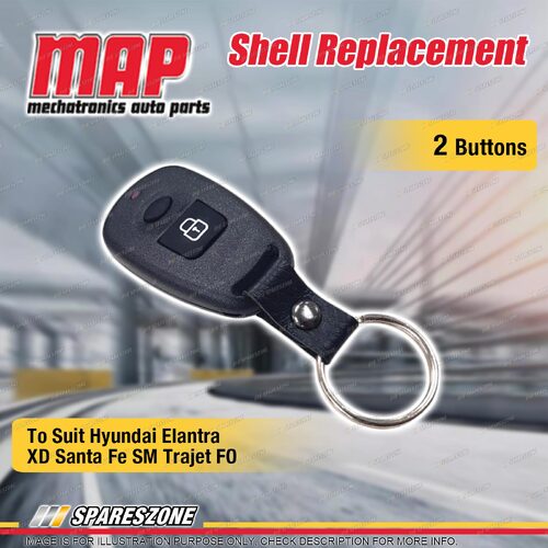 MAP 2 Button Shell Replacement for Hyundai Elantra XD Santa Fe SM Trajet FO