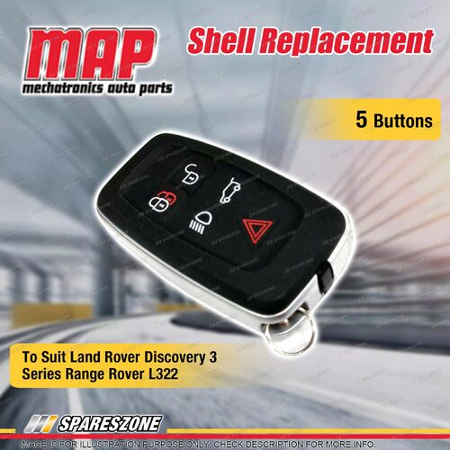 MAP 5 Button Shell Replacement for Land Rover Discovery 3 Range Rover L322
