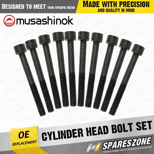 Cylinder Head Bolt Set for FORD LASER KN KQ SGNL SHPL ZM 4Cyl 1.6L 78KW