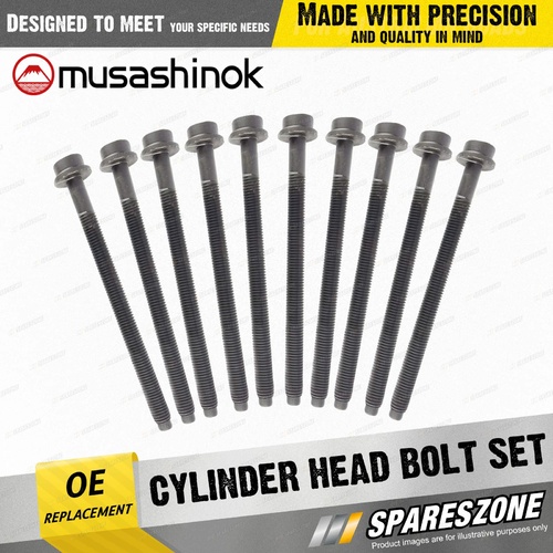 Cylinder Head Bolt Set for FORD FIESTA WP WQ WS WT WZ FOCUS LW 4Cyl