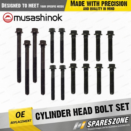 Cylinder Head Bolt Set for HOLDEN COMMODORE VG VN VP VR VT 3.8L V6 1988-1995