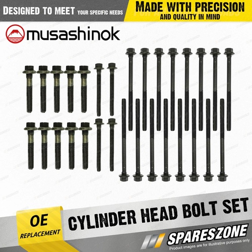 Cylinder Head Bolt Set for HOLDEN CALAIS COMMODORE POLICE VT VX VY VZ VU V8