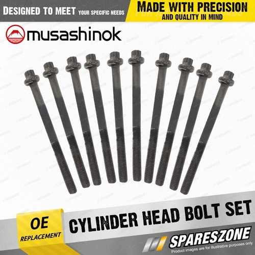 Cylinder Head Bolt Set for MAZDA 2 DE DY DE5W DY5W ZY 4Cyl 1.5L 2008-2014