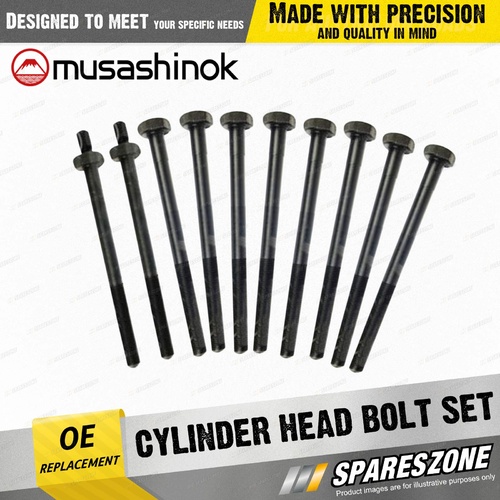 Cylinder Head Bolt Set for NISSAN PULSAR N13 16LF 18LE 4Cyl 1.6L 1.8L 1987-1991