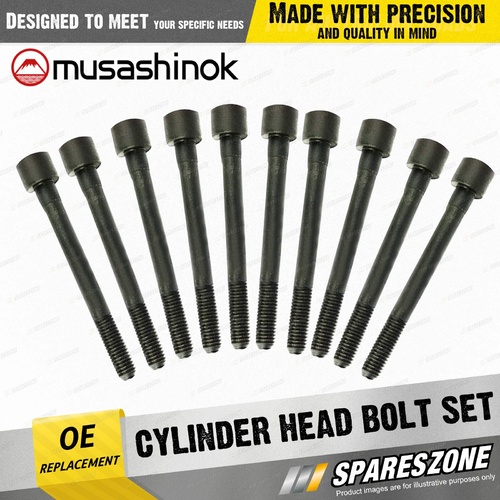 Cylinder Head Bolt Set for NISSAN PULSAR N14 GA16DE 4Cyl 1.6L 1991-2000