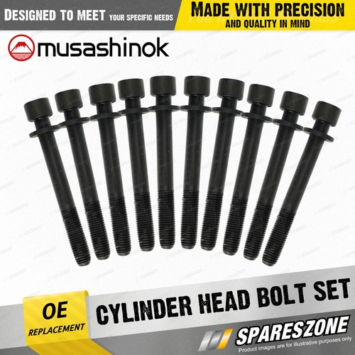 Cylinder Head Bolt Set for NISSAN PATROL GU Y61 TFSY61 TB48DE 6Cyl 4.8L