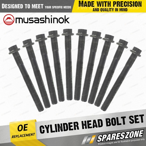 Cylinder Head Bolt Set for TOYOTA CELICA ST162 184 204 RAV4 SXA10 11 SPACIA SR40