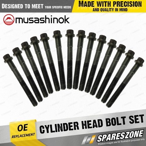Cylinder Head Bolt Set for TOYOTA LANDCRUISER FZJ75R FZJ78R FZJ79R FZJ80R FZJ105