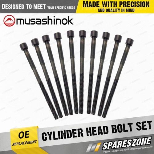 Cylinder Head Bolt Set for TOYOTA PRIUS-C NHP10R YARIS NCP90R 91R 93R 130R 131R