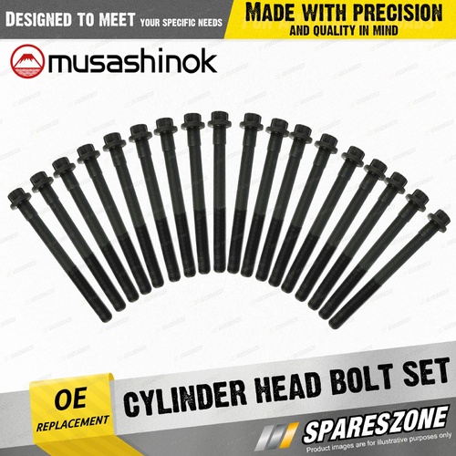 Cylinder Head Bolt Set for TOYOTA HILUX KZN130R KZN165R KZN185R 3.0L 4Cyl