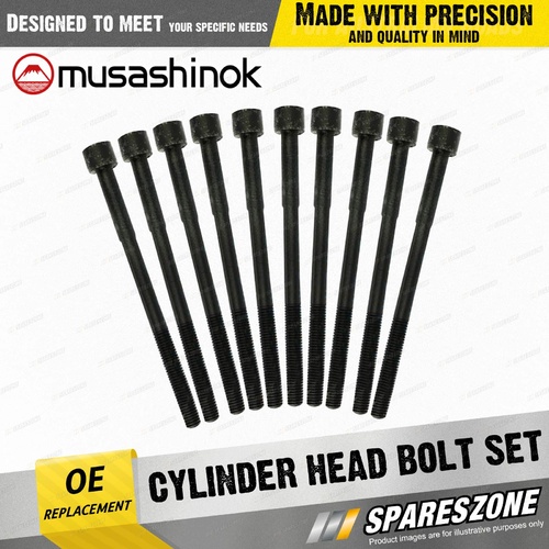 Cylinder Head Bolt Set for TOYOTA CELICA ZZT231R COROLLA ZZE123R 4Cyl 1.8L