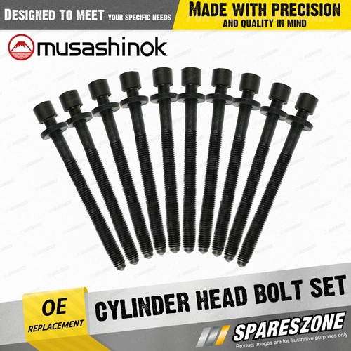Cylinder Head Bolt Set for VW GOLF MK 4 1J MK 5 1K POLO 9N TRANSPORTER T5 7H