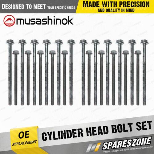 Cylinder Head Bolt Set for Mazda BT-50 UP UR 3.2L P5AT I5 20V DOHC 2011-2020