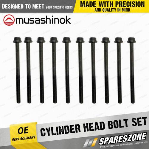 Cylinder Head Bolt Set for Subaru Outback BH H6 3.0L EZ30D F6 24V Wagon 00-03