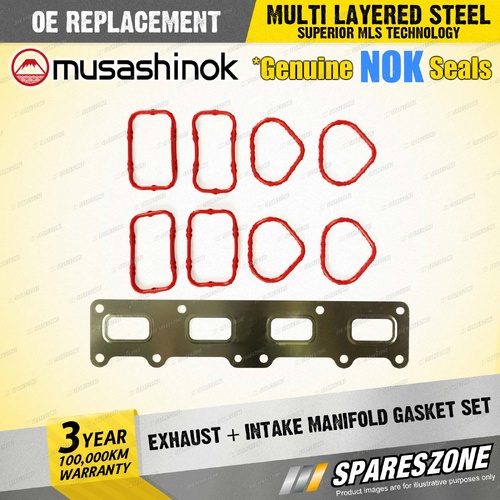 Exhaust + Intake Manifold Gasket for Chrysler PT Cruiser PT PG 2.0L 2.4L 00-10
