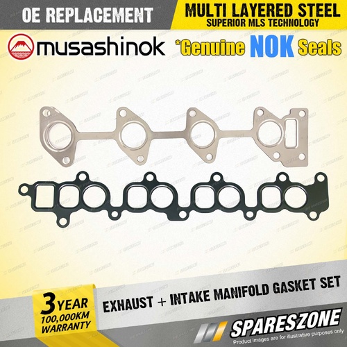 Exhaust + Intake Manifold Gasket Set for Holden Captiva CG Cruze JG Epica 2.0L