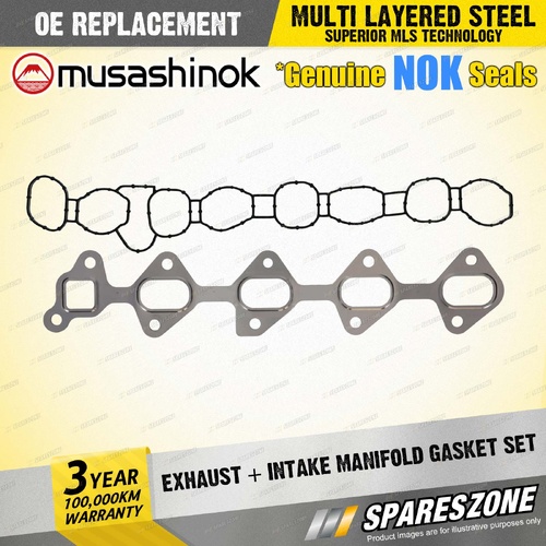 Exhaust + Intake Manifold Gasket for Holden Captiva CG Cruze JH 2.2 2.0L 11-19