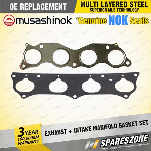 Exhaust+Intake Manifold Gasket for Honda Civic FD CR-V RD Accord Integra Odyssey