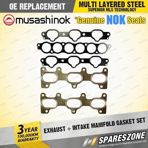 Exhaust+Intake Manifold Gasket for Hyundai Santa Fe Sonata Tiburon Trajet Tucson