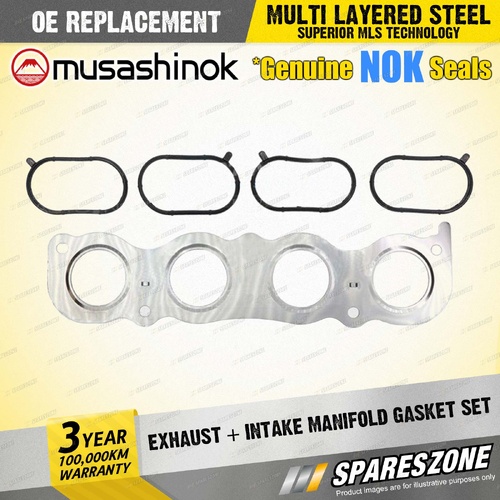 Exhaust + Intake Manifold Gasket Set for Hyundai i30 GD PD Elantra AD MD Tucson