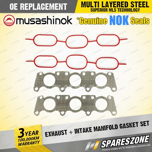 Exhaust + Intake Manifold Gasket for Volkswagen Passat B5 3B B8 3C 2.0L 2.8L